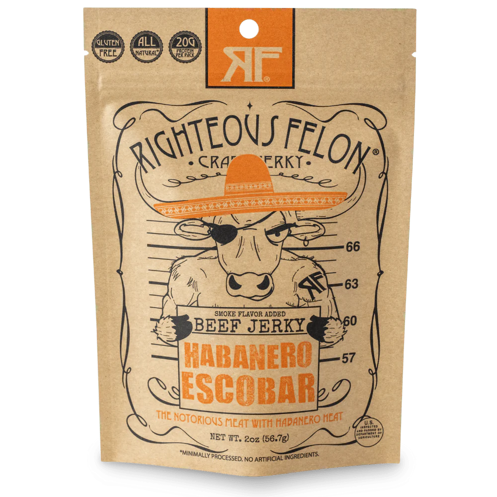 Habanero Escobar Beef Jerky