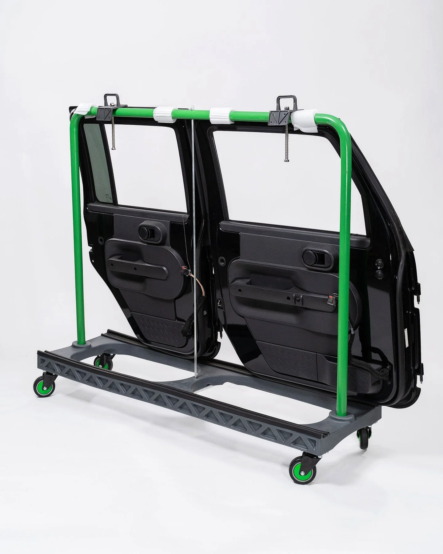 TopLift Pros Store-A-Door Cart - Jeep® Wrangler, Gladiator & Ford Bronco®  Door Storage Cart with Cover