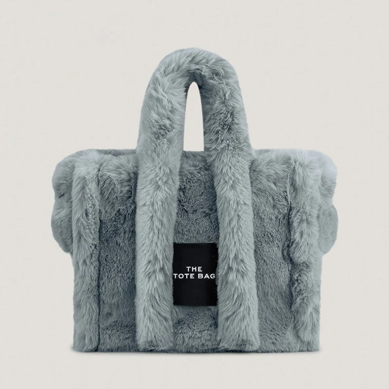 Faux Fur Large Tote Bag