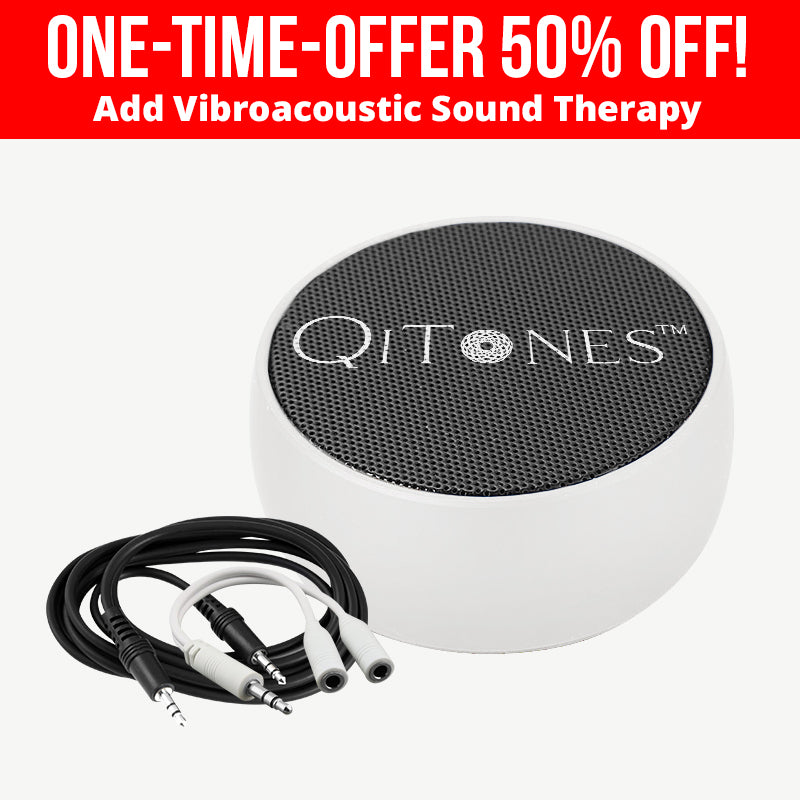 Qi Tones™ Vibroacoustic Therapy System (Add Sound to Qi Coils)