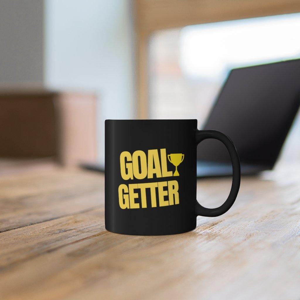 Goal Getter 11oz  Black mug