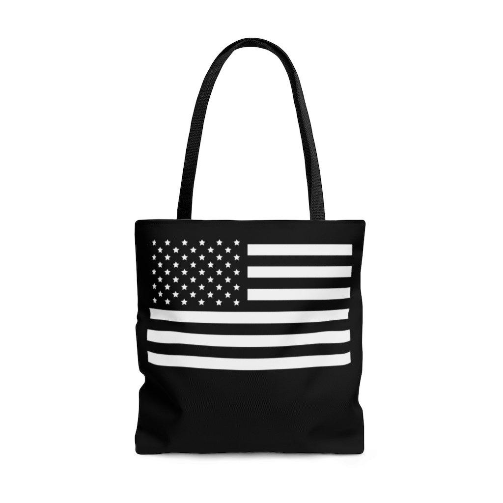American Flag Tote Bag
