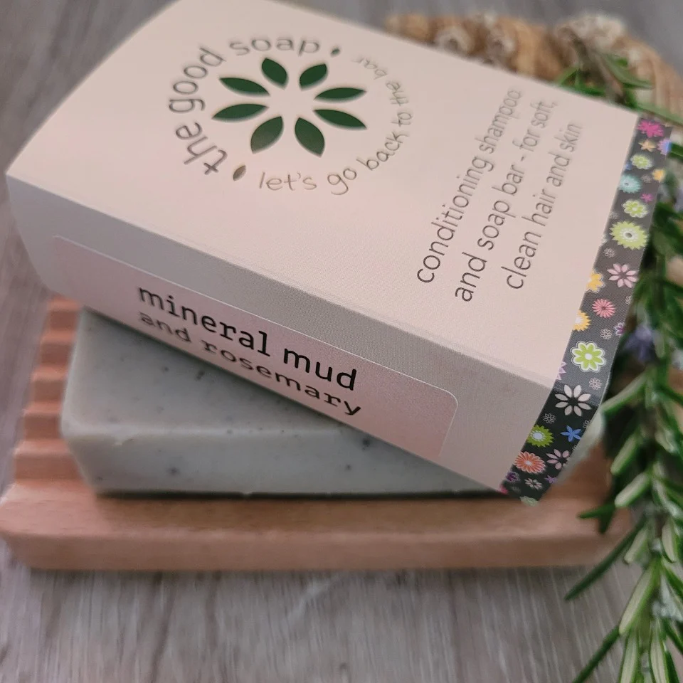 Mineral Mud and Rosemary Soap & Shampoo Bar