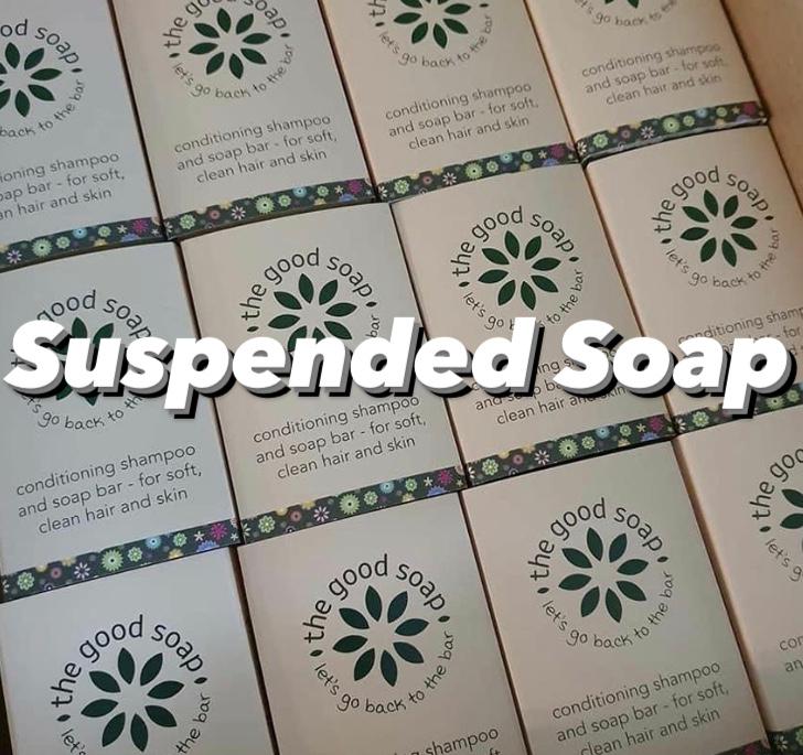 Suspended Soap & Shampoo Bar - Food Bank Donation