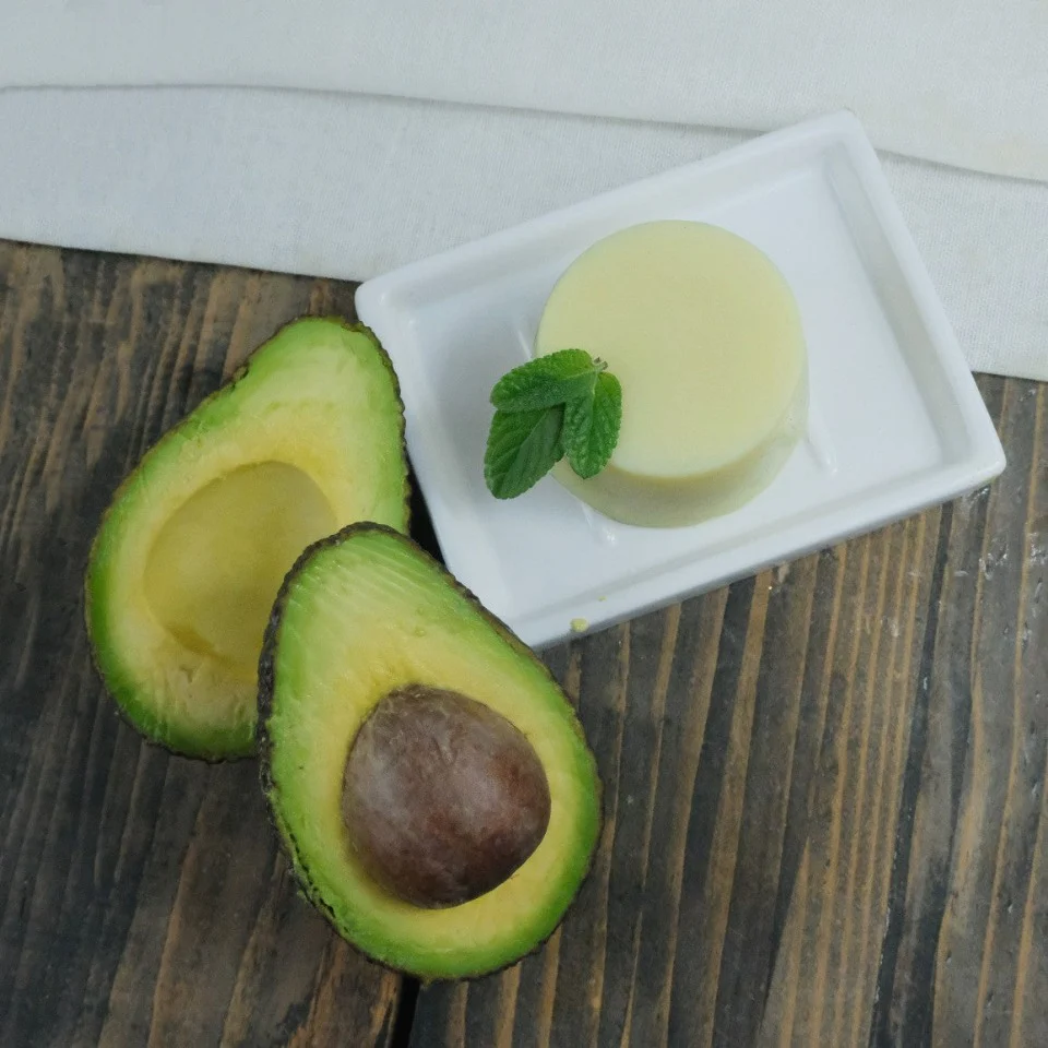 Avocado Butter and Mint Solid Moisturiser Bar - Foot Balm