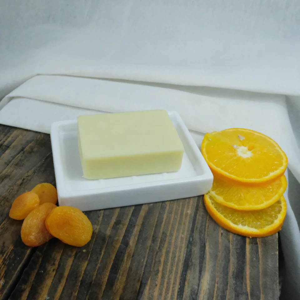 Apricot Kernel, Orange and Lavender Solid Moisturiser Bar