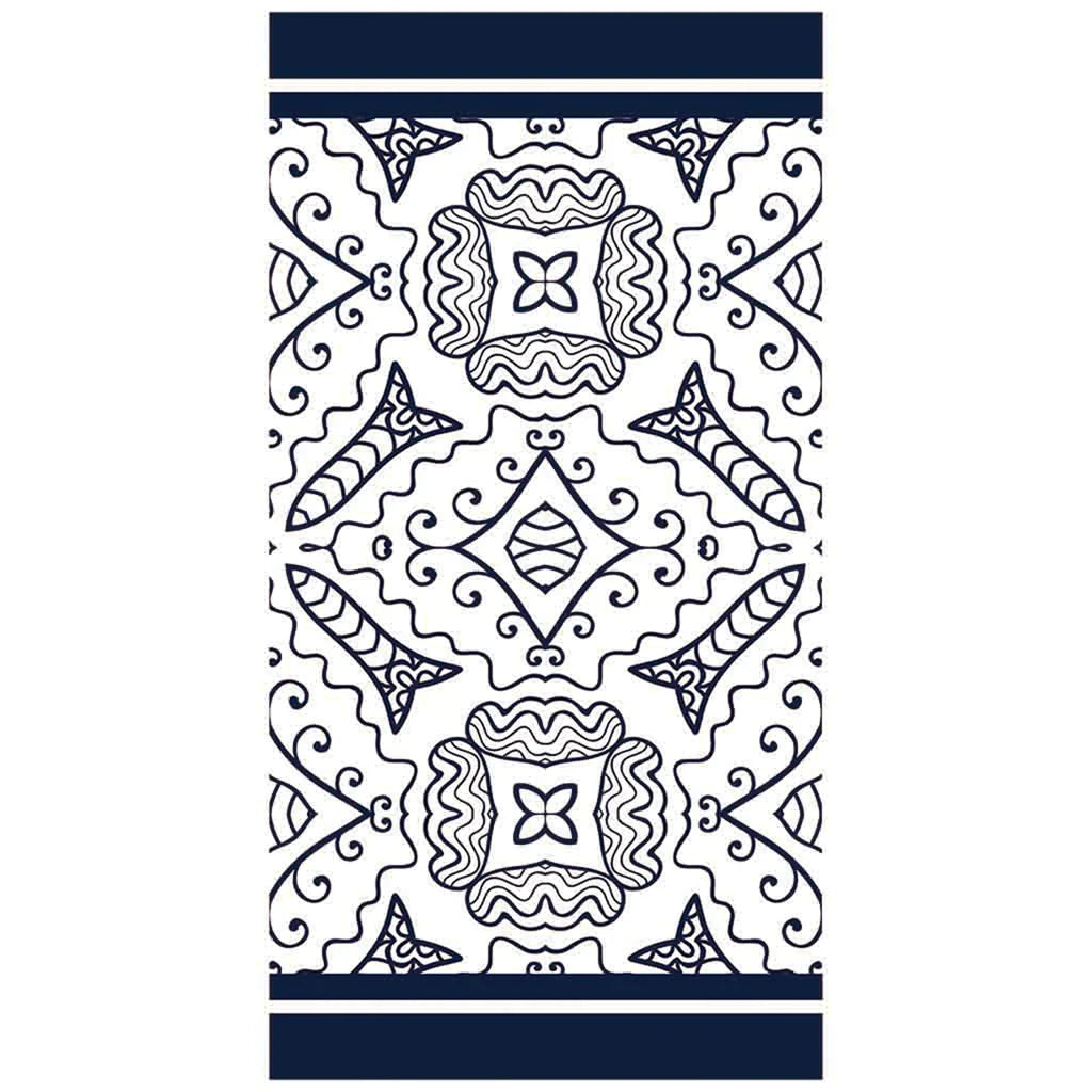Folklore Ornament Bath Towels