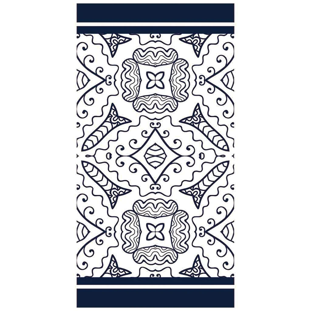 Folklore Ornament Bath Towels