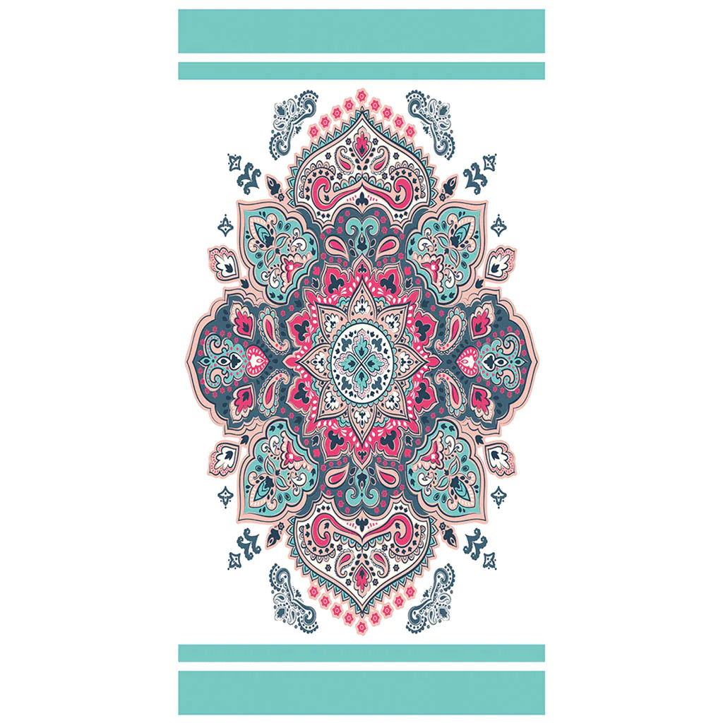 Colorful Abstract Bath Towels