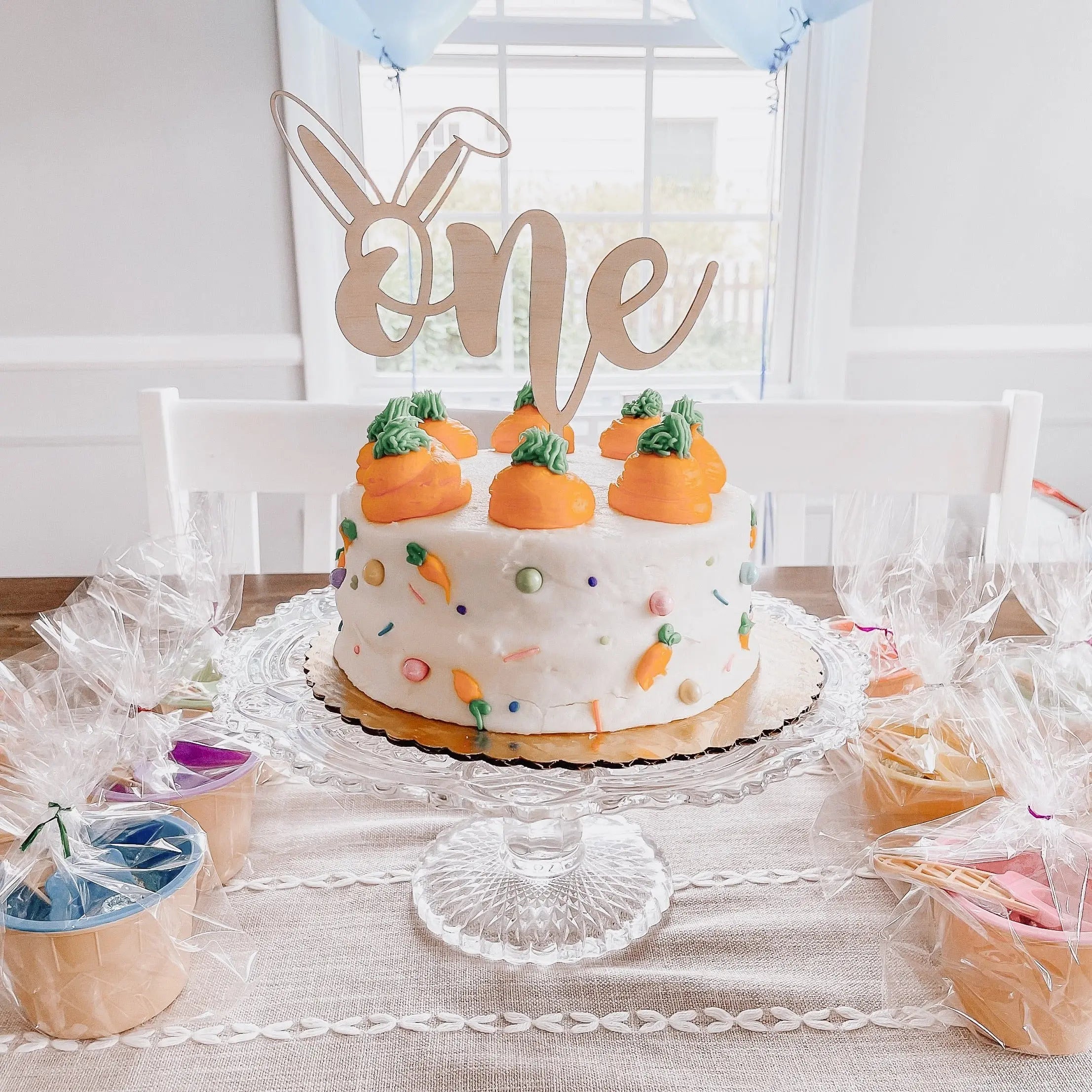 Some Bunny is One Cake Topper