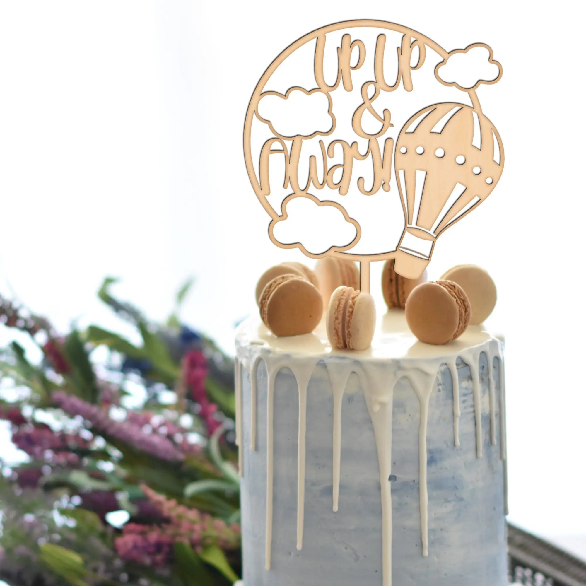 Hot Air Balloon Cake Topper