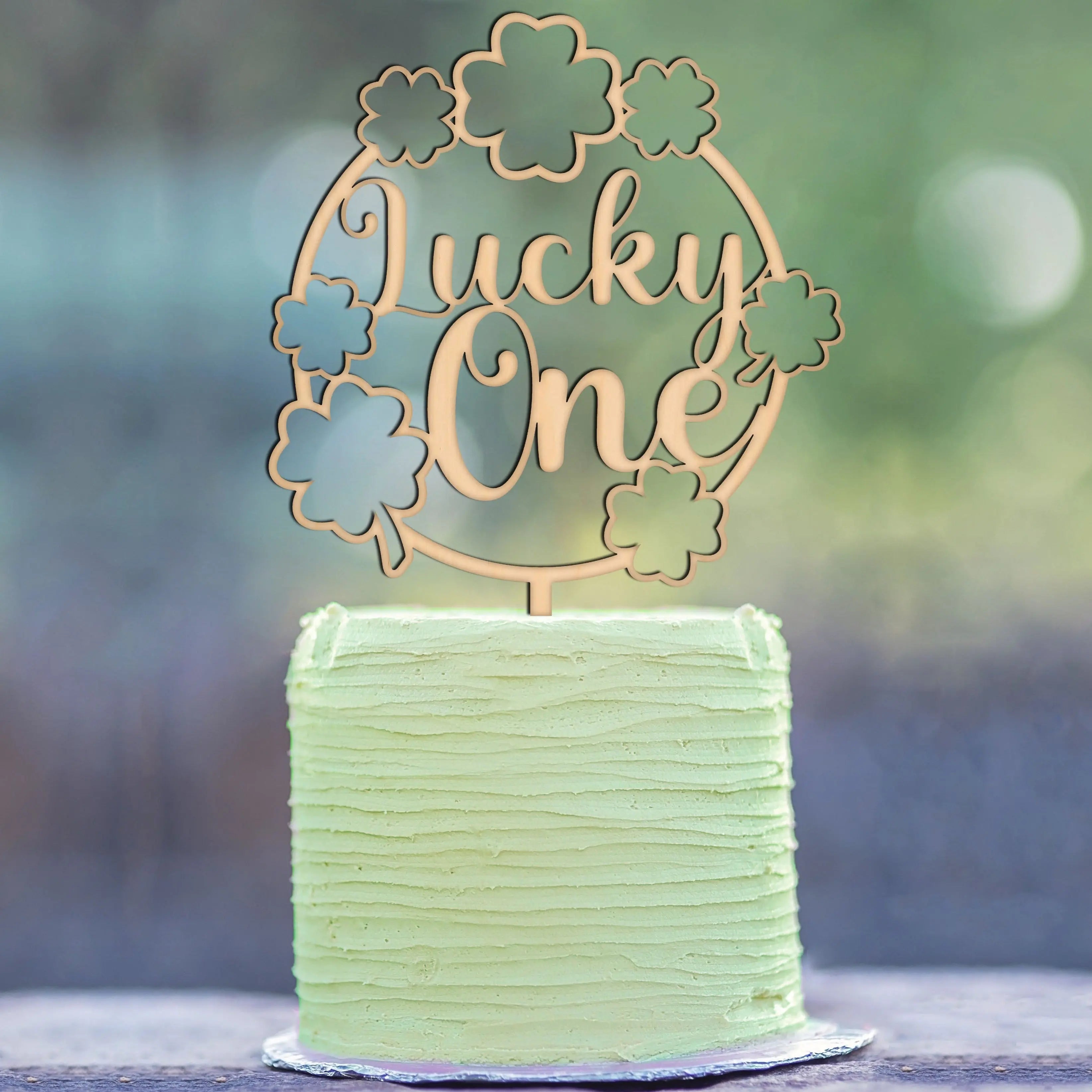 Lucky One Cake Topper