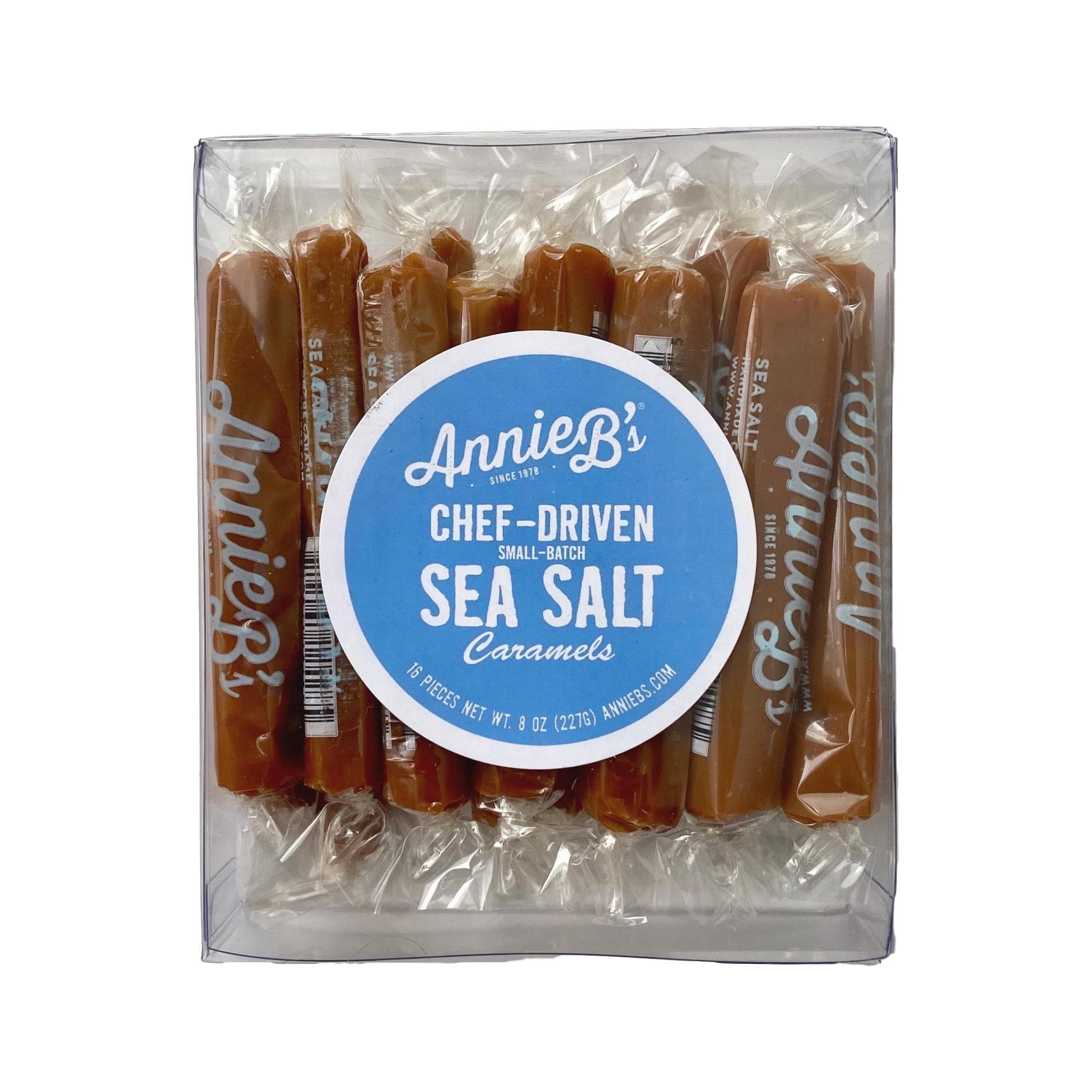 Annie B's Caramels | 16-Piece Sea Salt Caramel Box