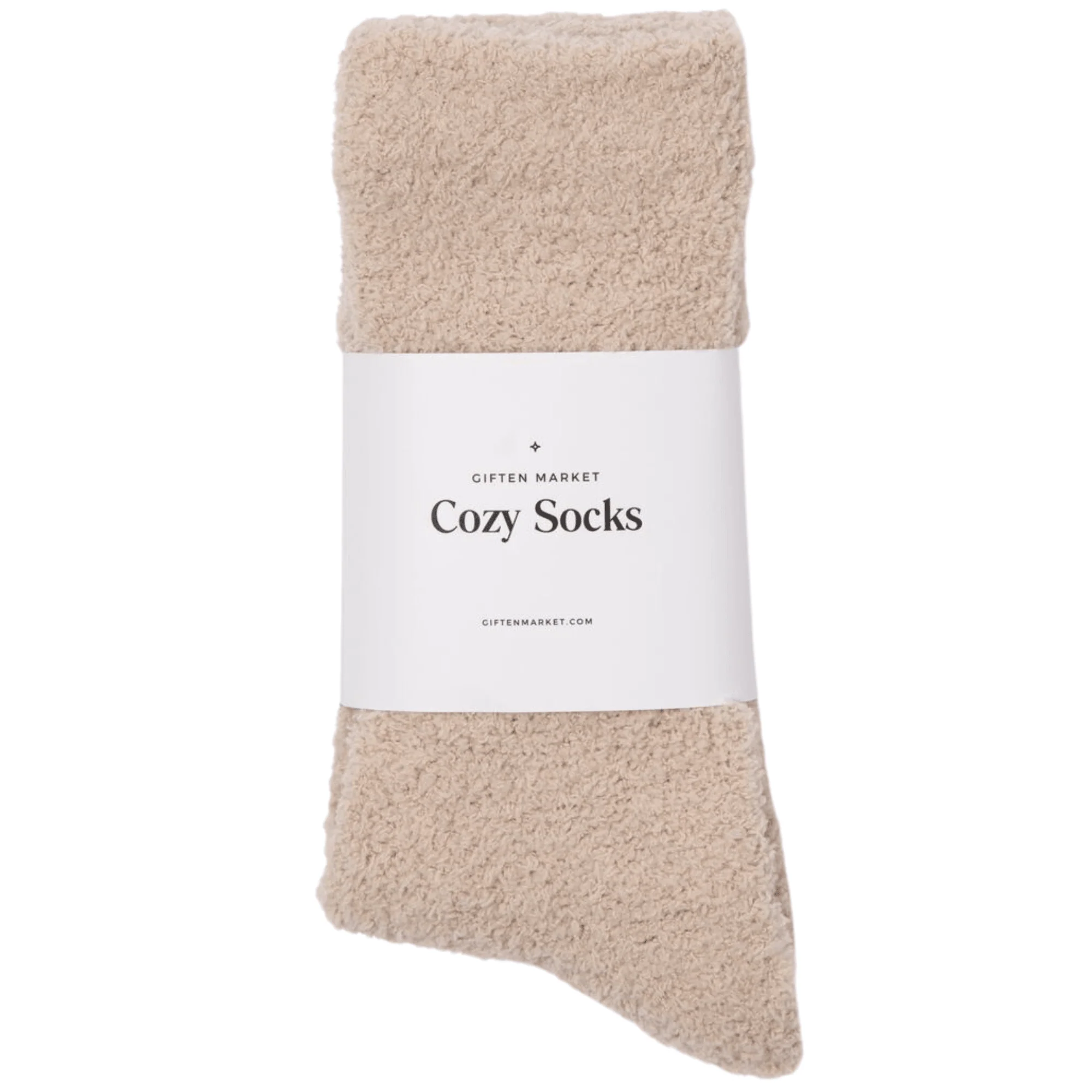 Cozy Cloud Socks - Ivory