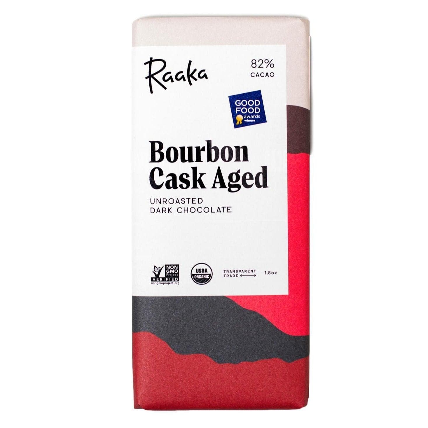 Raaka Bourbon Cask Aged Chocolate Bar