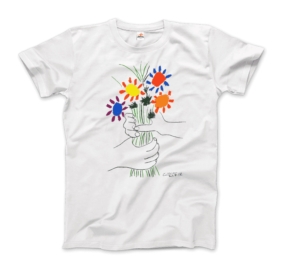 Pablo Picasso Bouquet of Peace 1958 Artwork T-Shirt