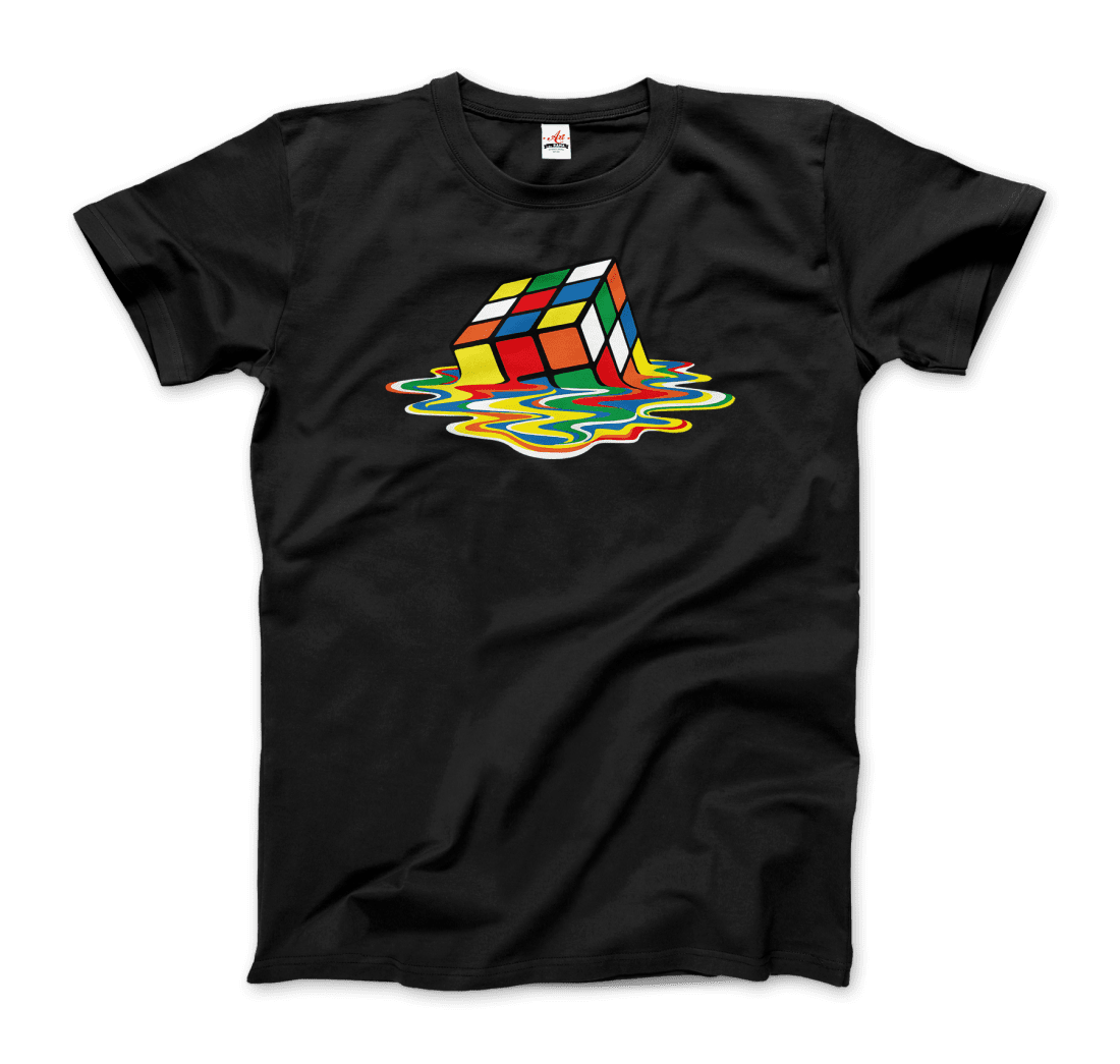 Rubick's Cube Melting, Sheldon Cooper's T-Shirt