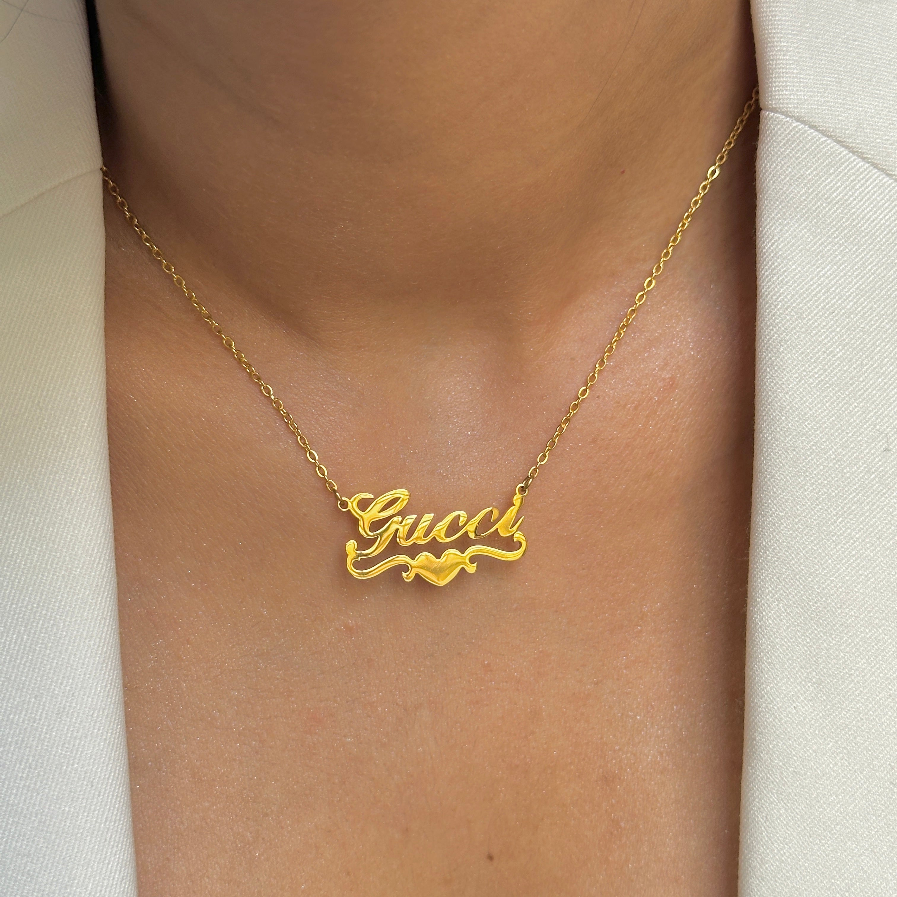 Custom Heart Necklace