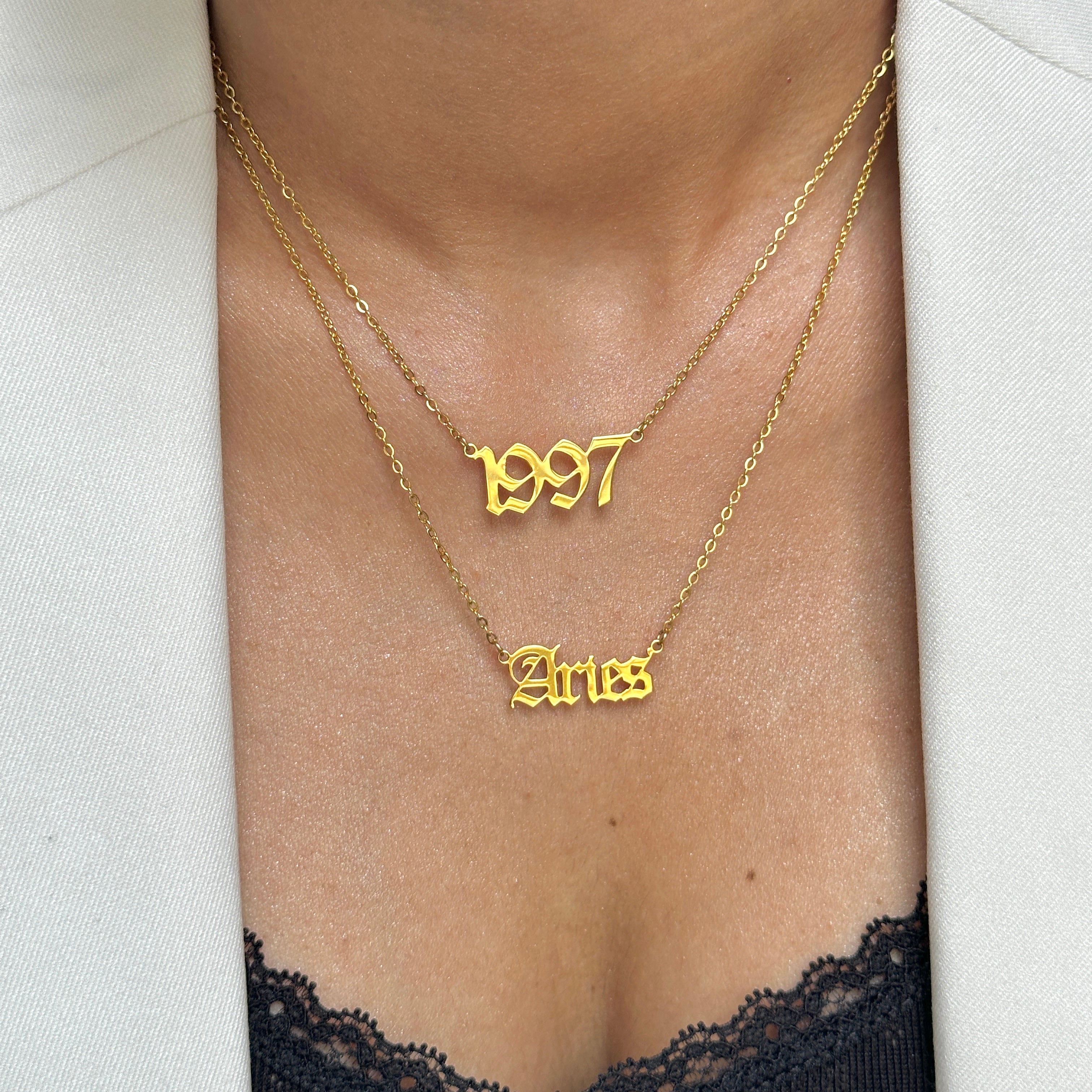 Zodiac Sign Necklace