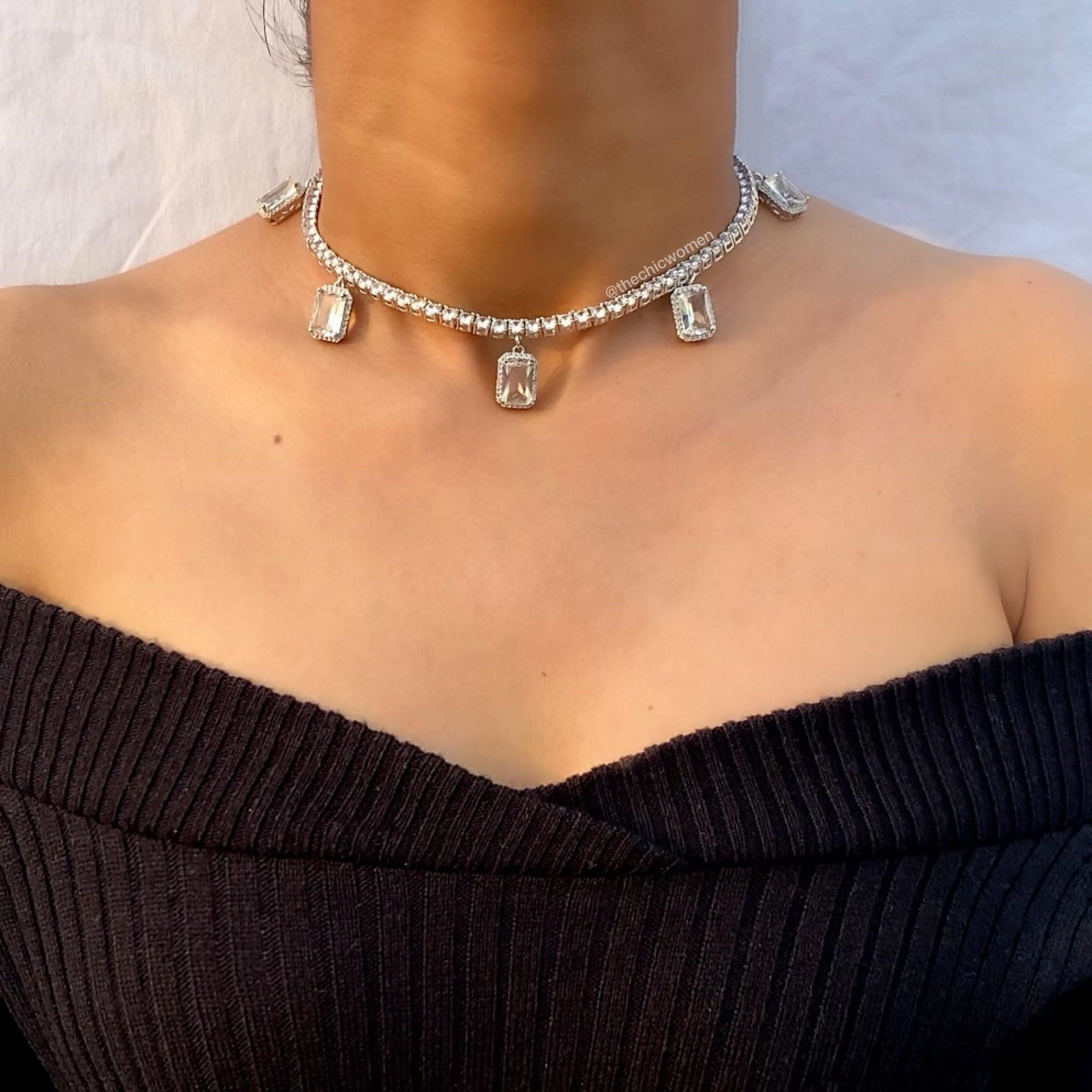Icy Stone Tennis Chain