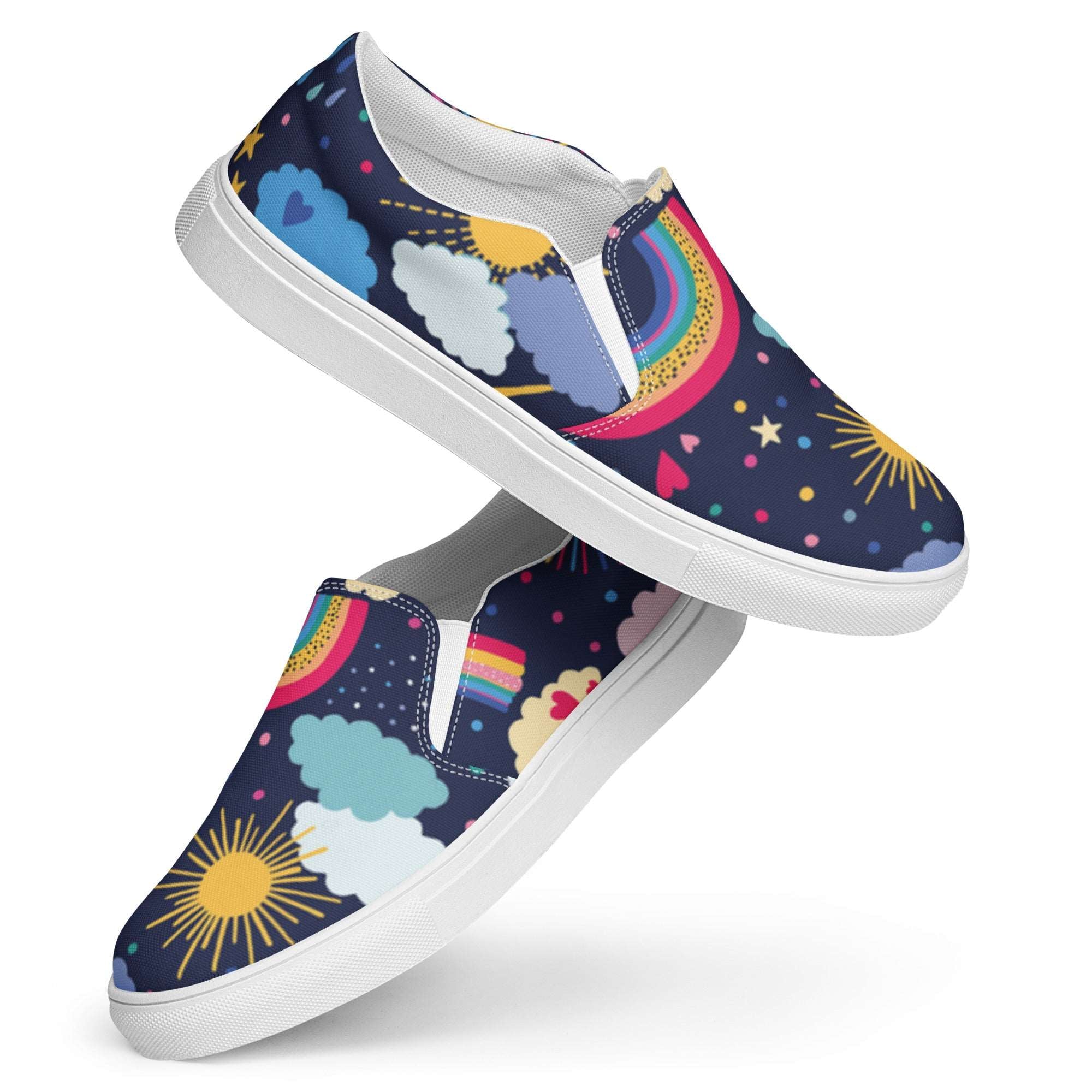 Cosmic Slip-on Canvas Sneakers