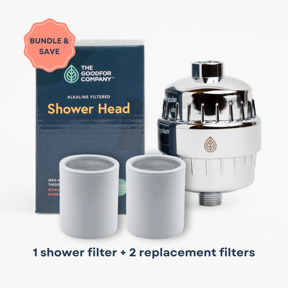 Shower Filter + 2 Replacement Filters