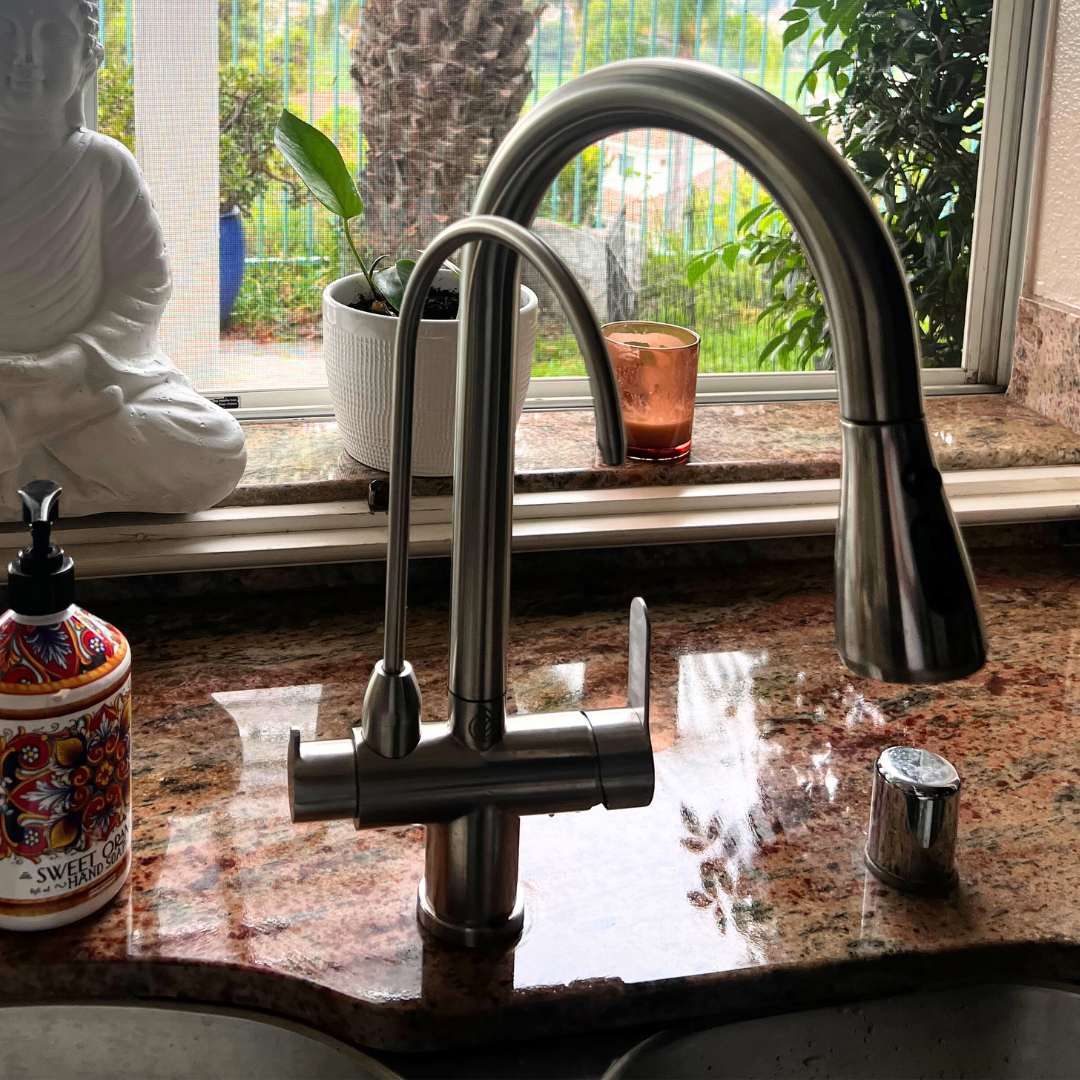 Kitchen Faucet + RO Faucet