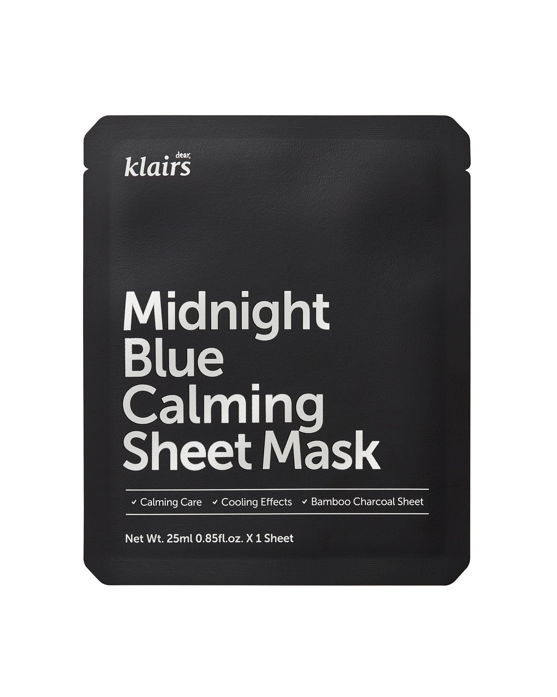 Klairs Midnight Blue Calming Sheet Mask