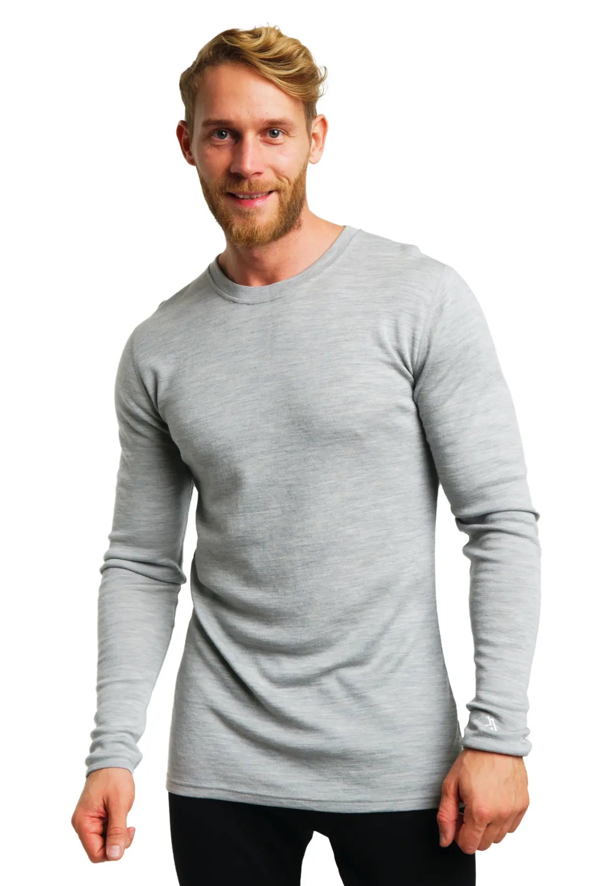 Men's Merino Long Sleeve 250 Gray Heather