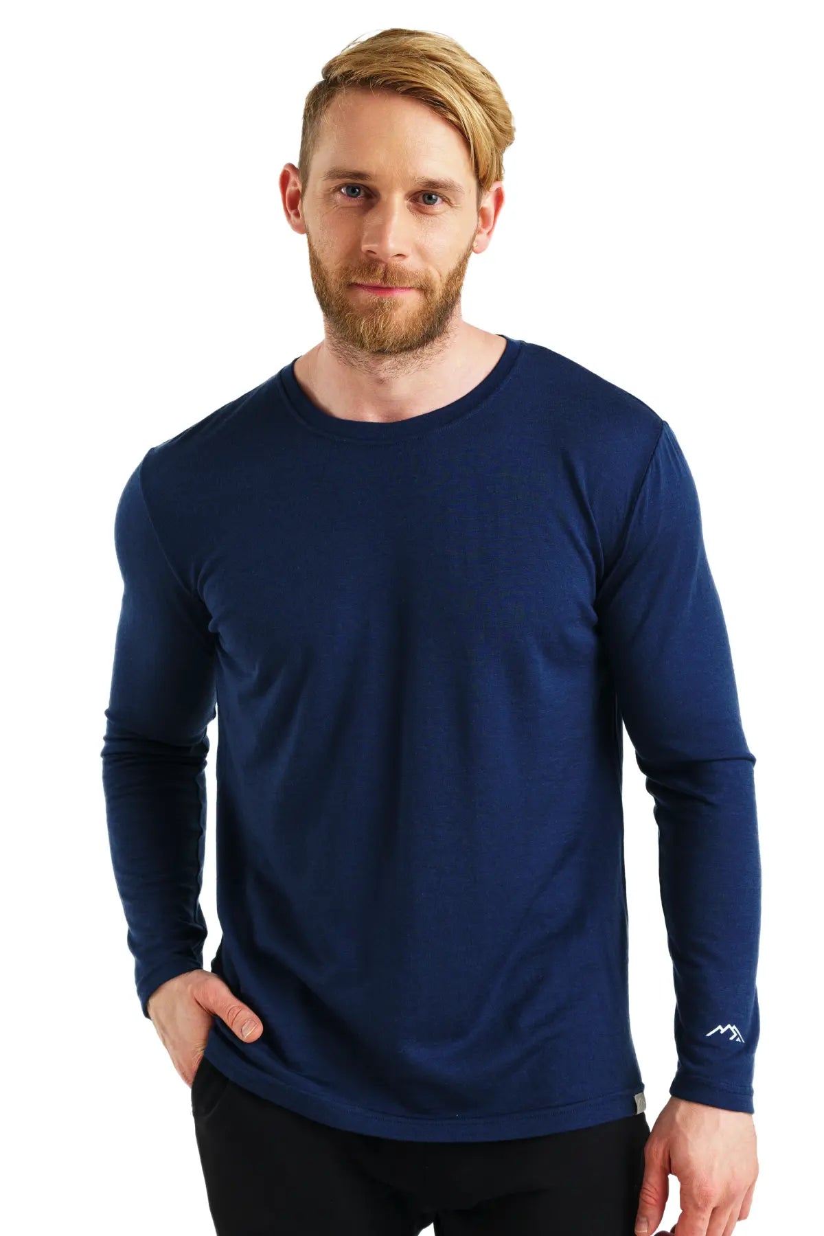 Men's Merino Long Sleeve 165 Navy