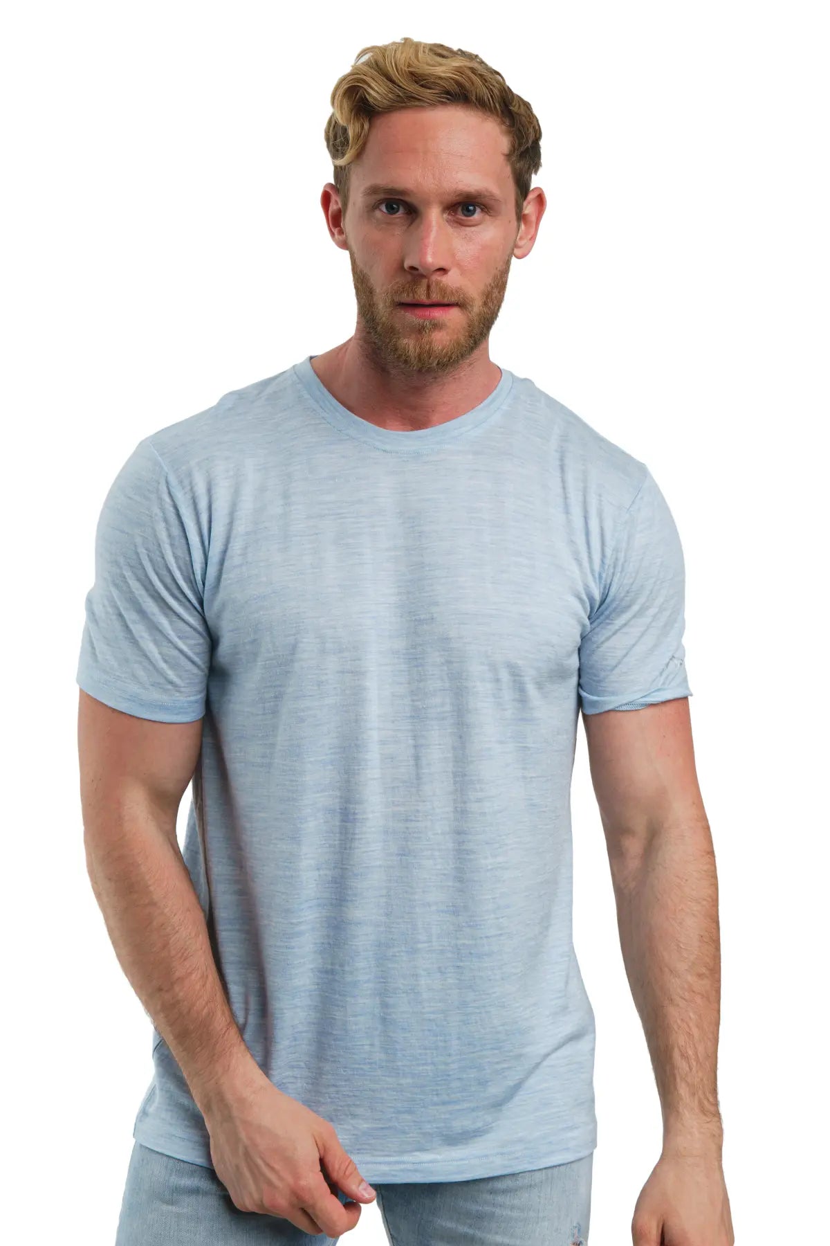 Men's Merino T-shirt 165 Arctic Blue (+socks)