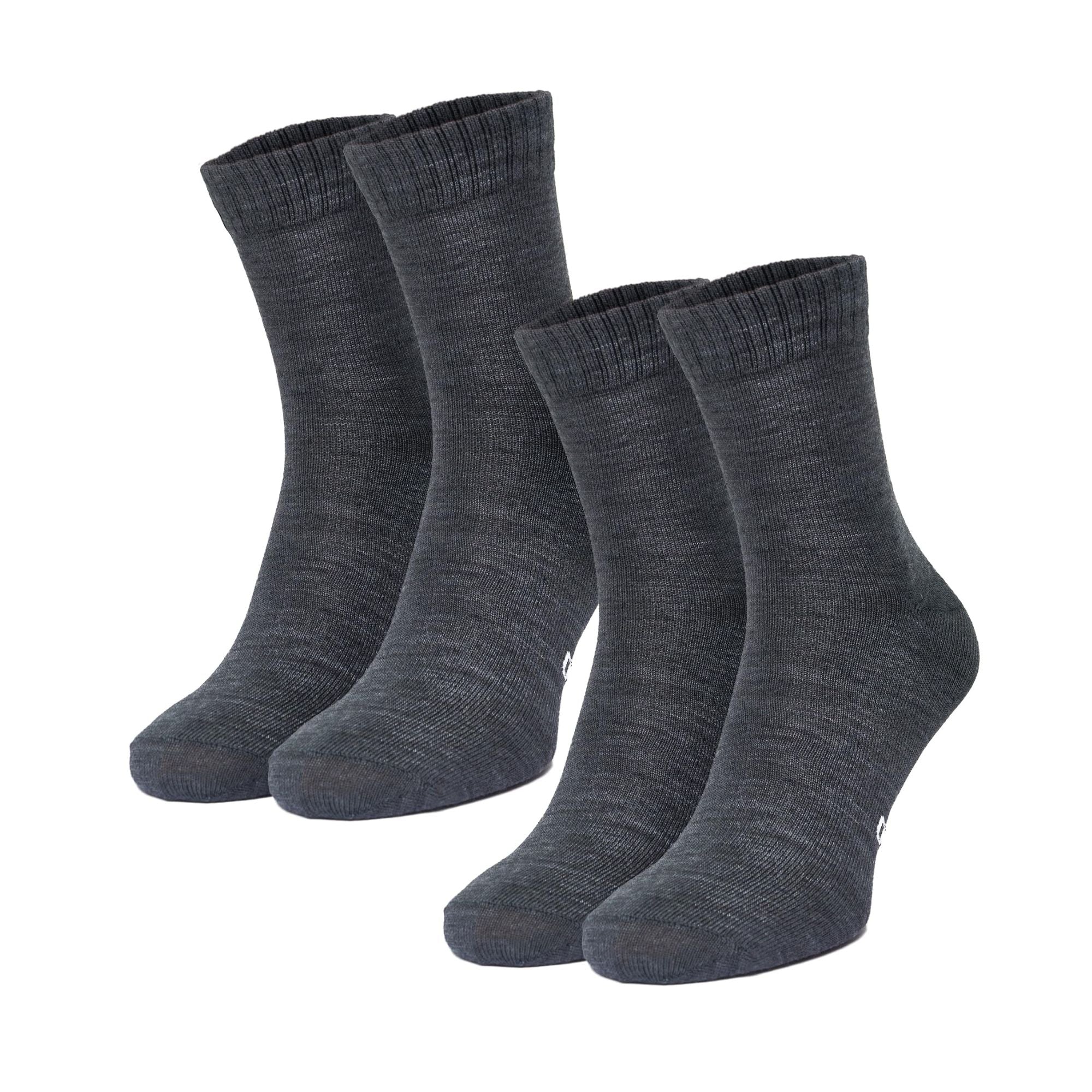 Merino Wool Running Socks - (Pack of 2) Indigo Grey