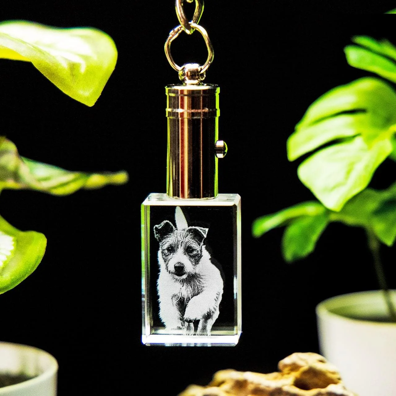 Crystal Keychain - Rectangle