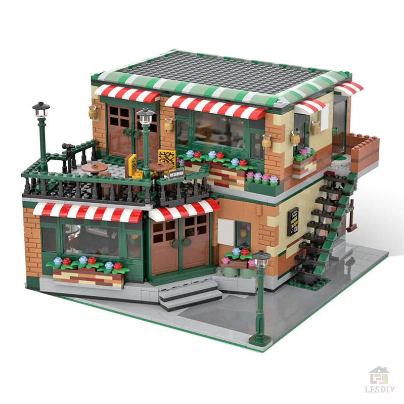 MOC-54894 Modular Central Perk Cafe & Pub