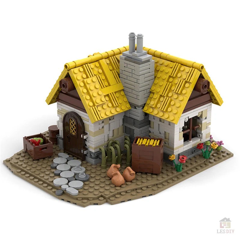 MOC-58003 Mittelalterliches Bauernhaus