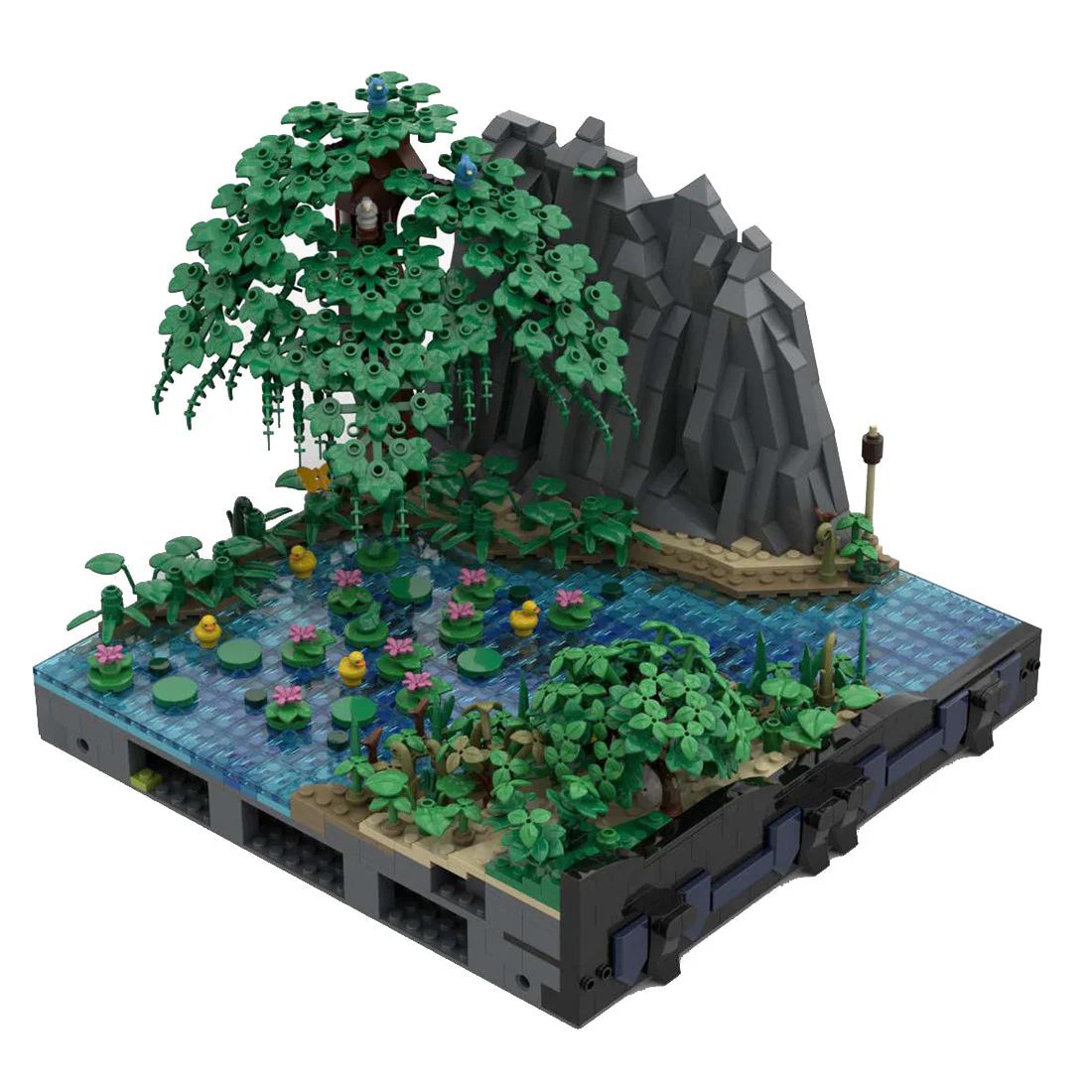 MOC-130955 D4 - Ufer & Landschaft Klemmbausteine