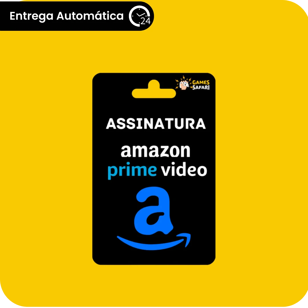 Assinatura Amazon Prime Vídeo 30 Dias - Conta