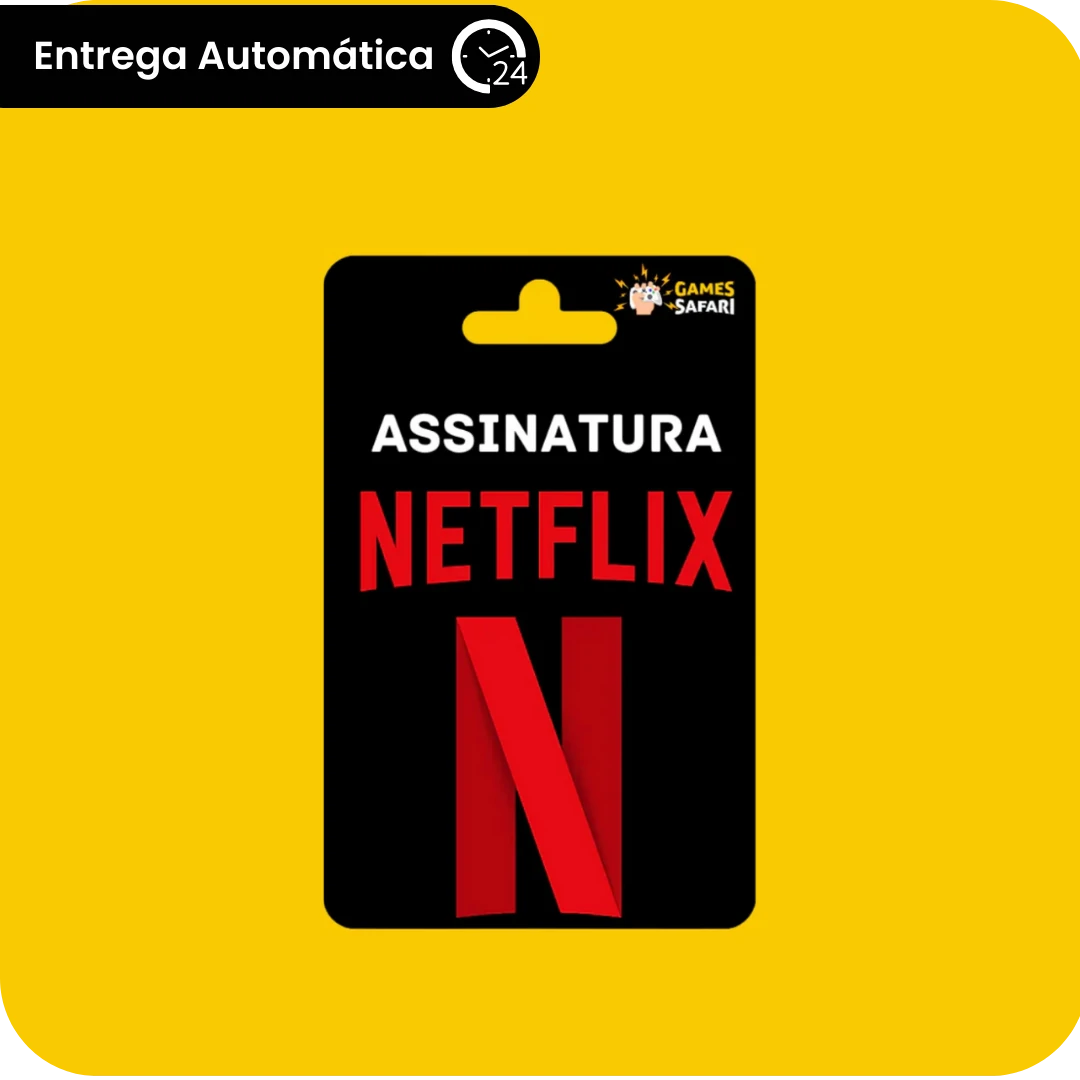 Assinatura Netflix 1 Mês 30 Dias – Conta