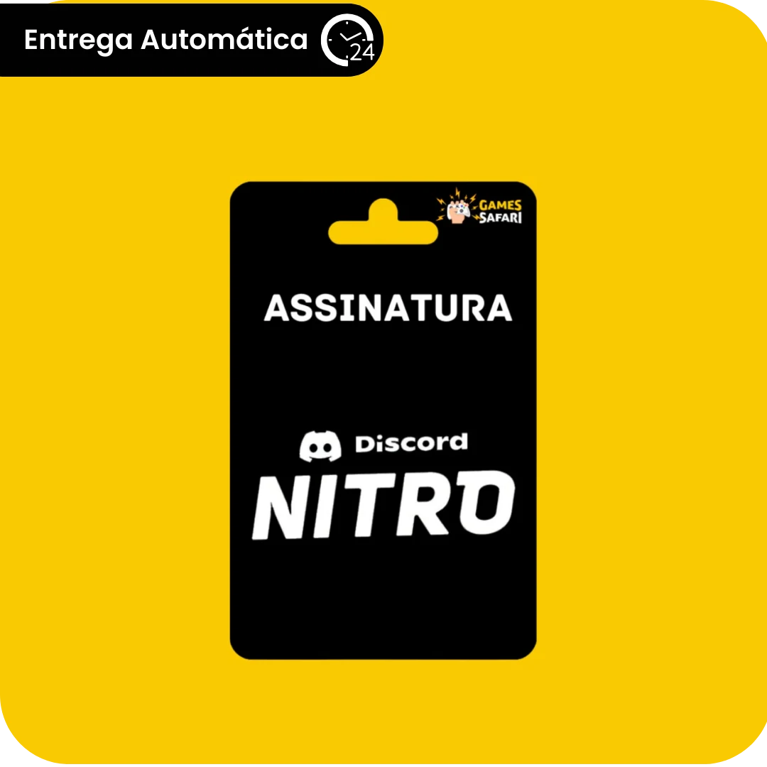 Assinatura Discord Nitro