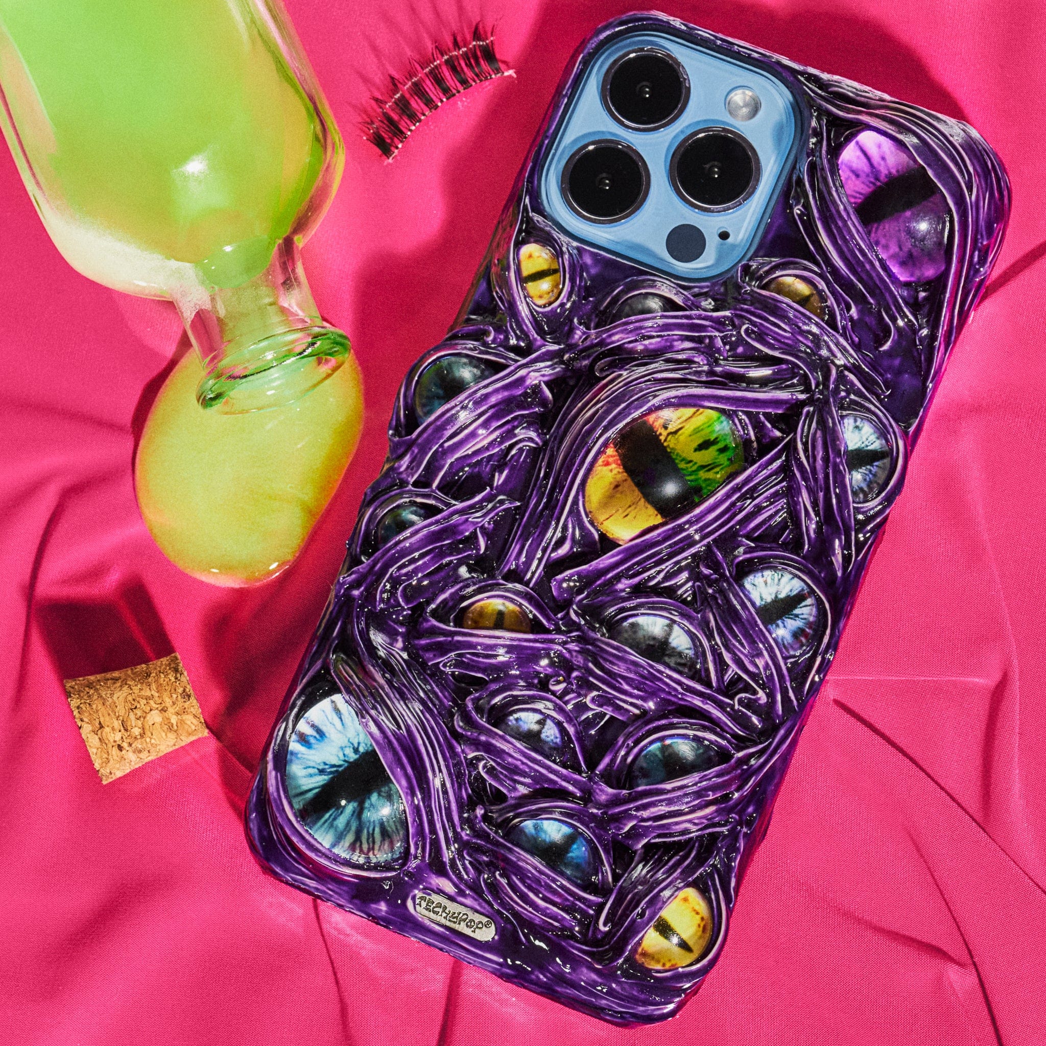 Purple Venom Handmade iPhone Case