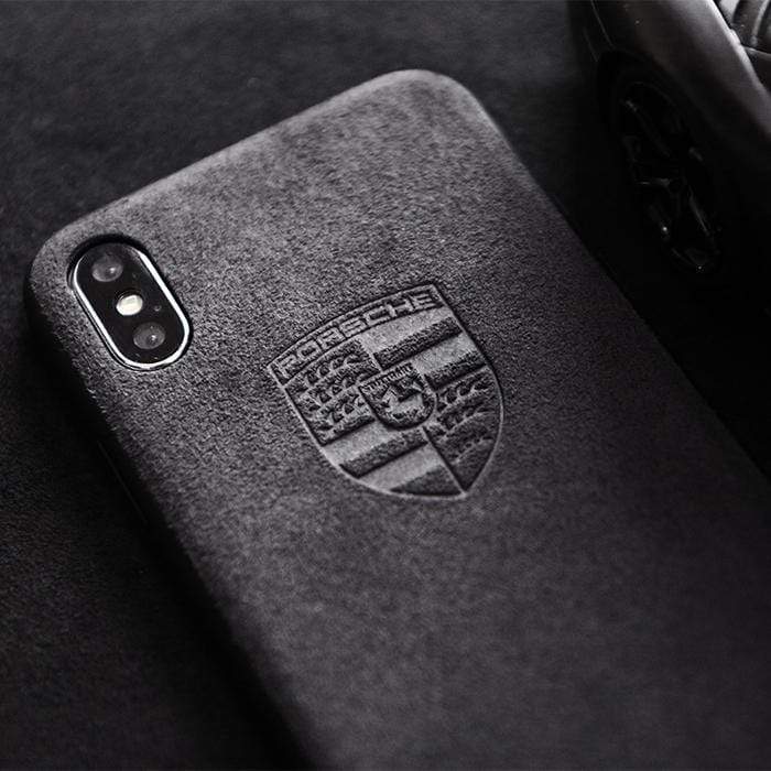 Porsche Alcantara Protective Designer iPhone Case For All iPhone Models