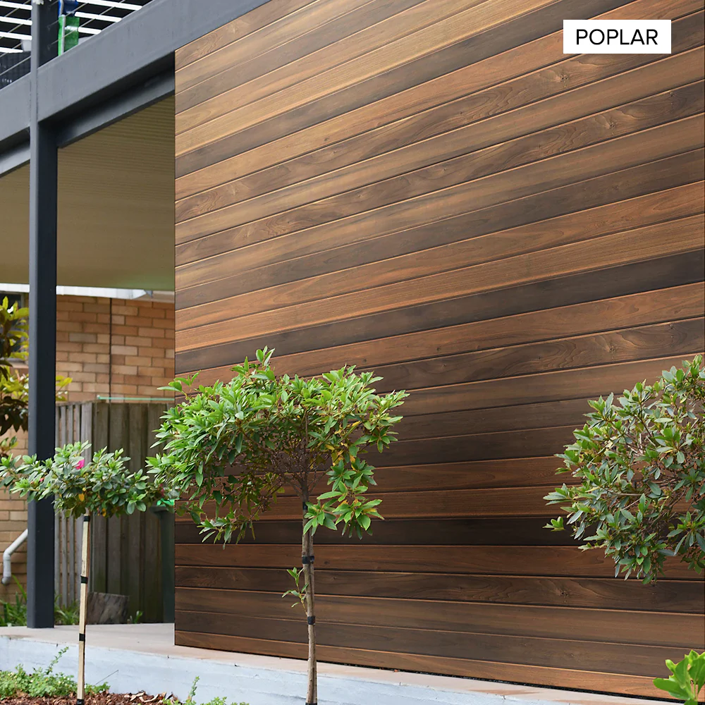 Modern Exterior Wood Cladding (15 SF)