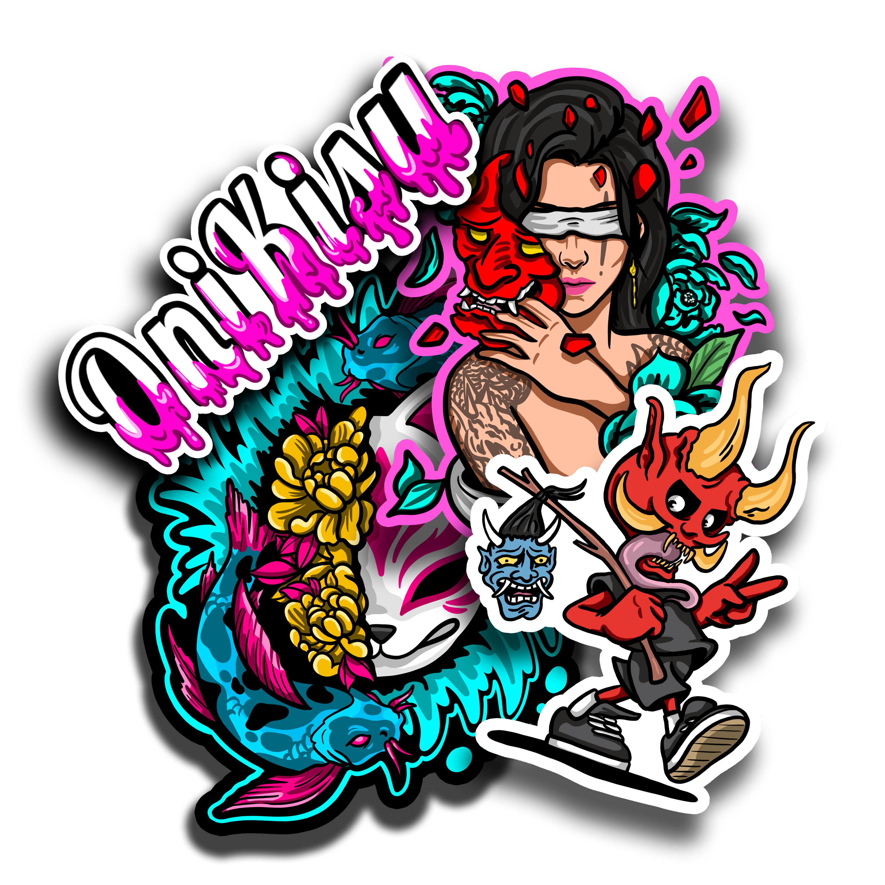 Modded Avenue Sticker Pack