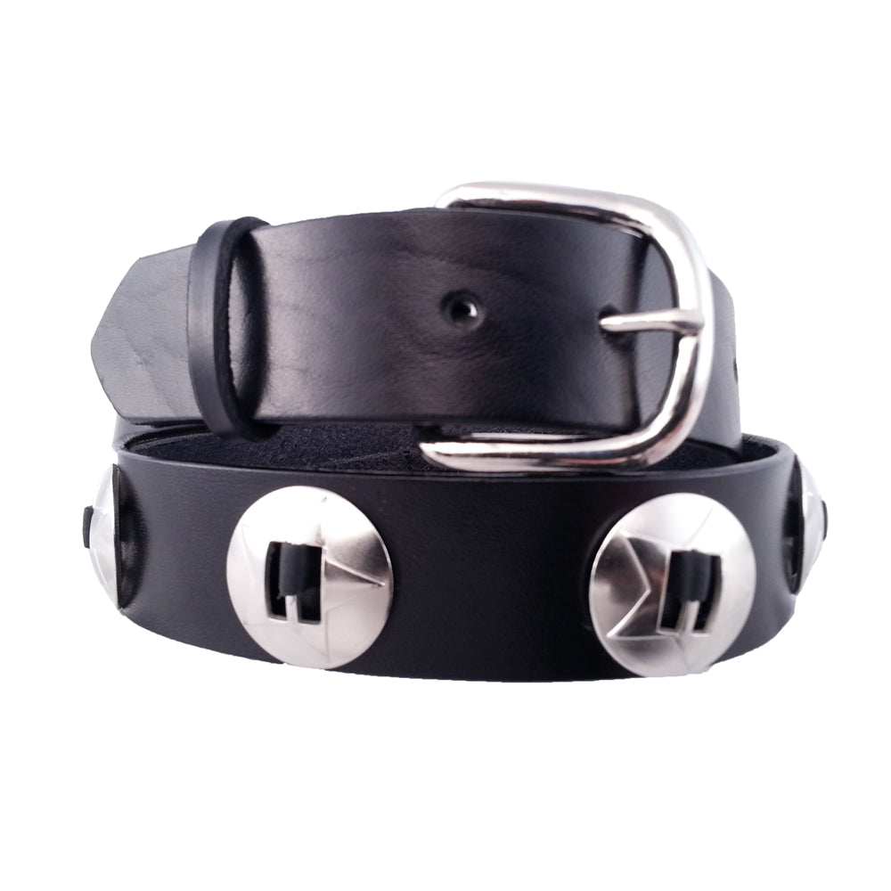 Star Concho Leather Belt 630