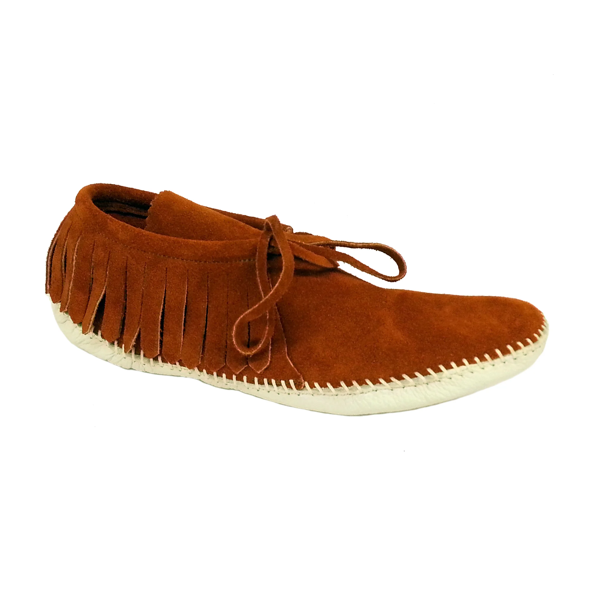 Women's Taos Leather Fringe Moccasins 2052W