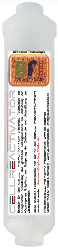 BFI-inside Kartusche für den CELL ReActivator
