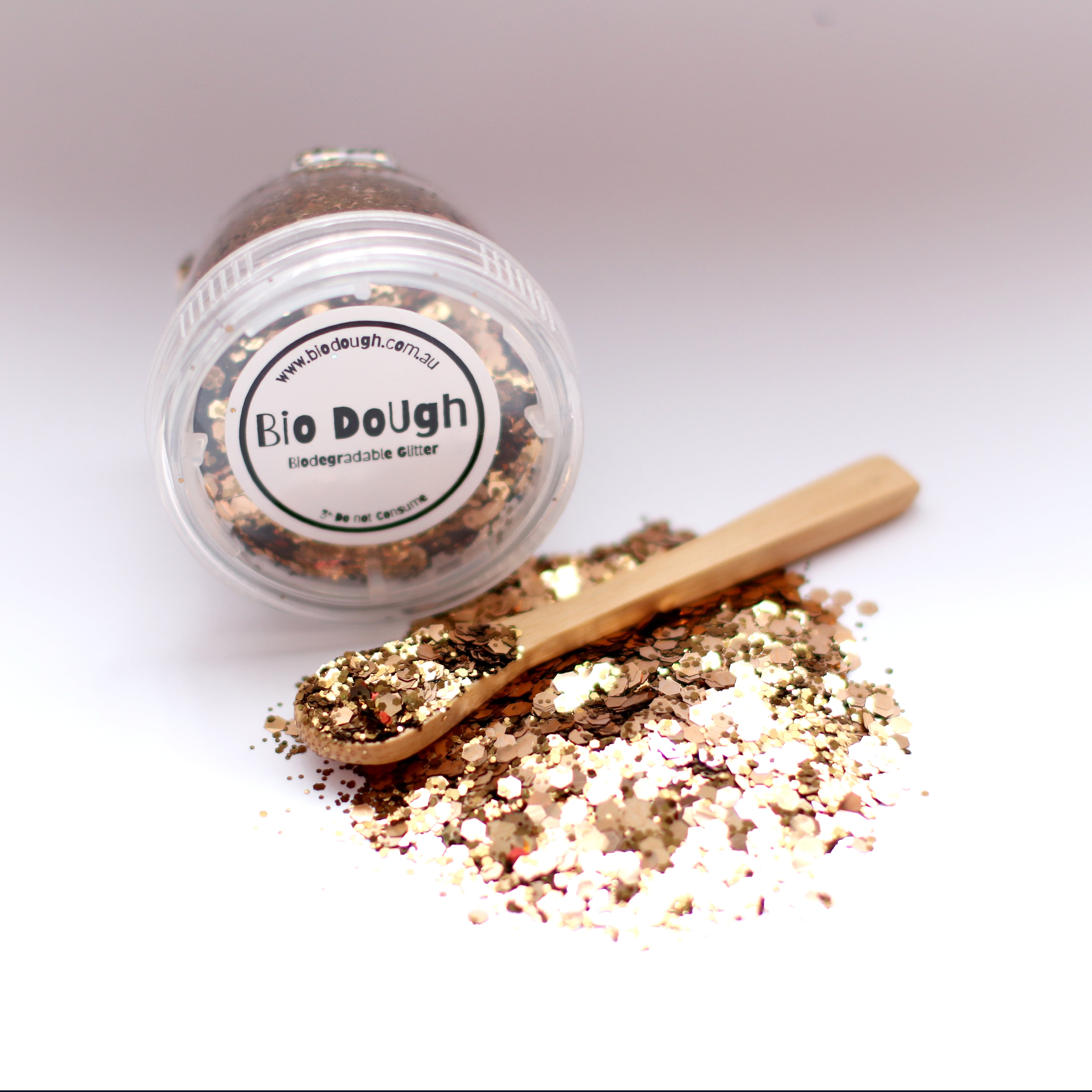 Golden Glitter 40ml-20g - Eco-Friendly, Non-Toxic Glitter for Kids