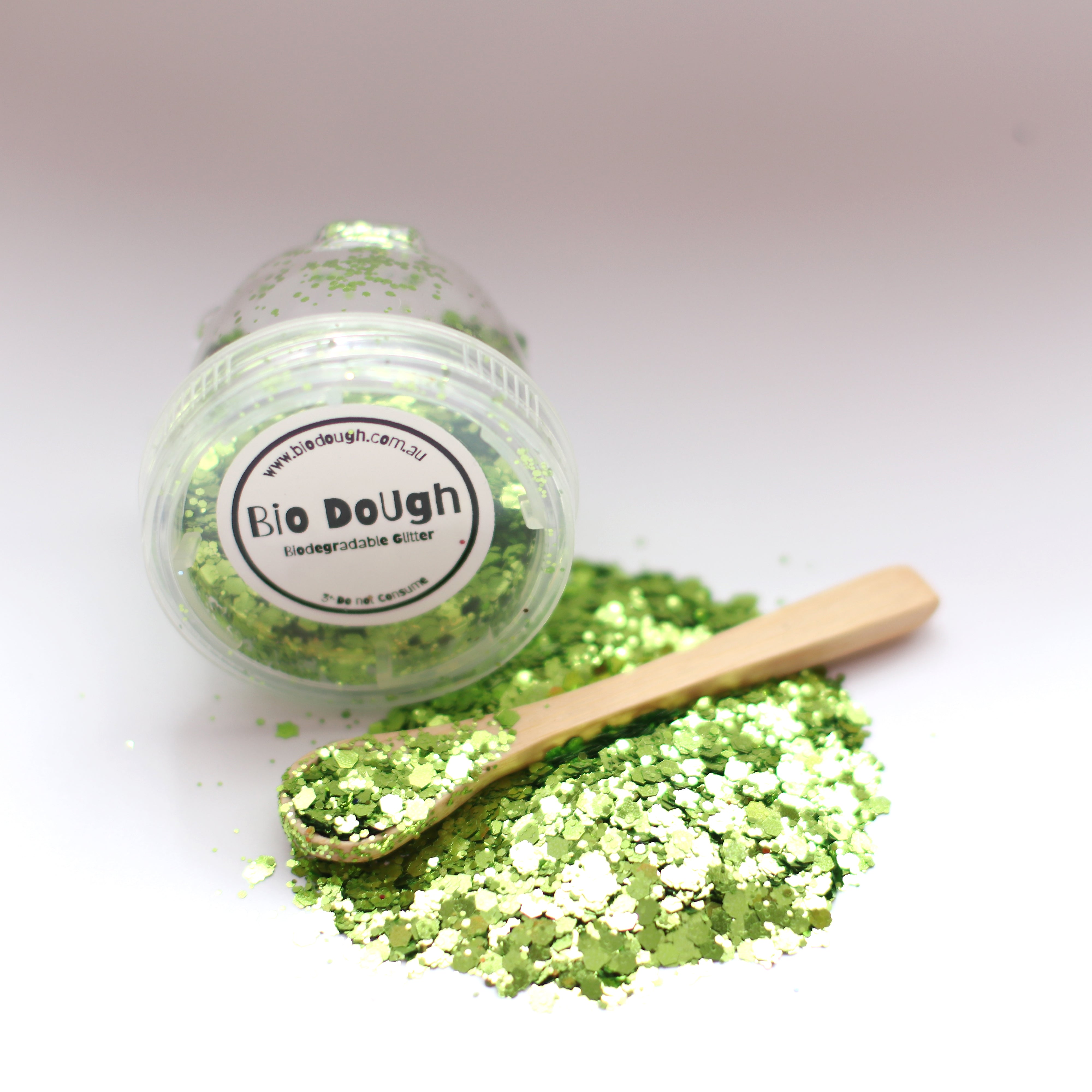 Green Glitter 40ml-20g - Eco-Friendly, Non-Toxic Glitter for Kids