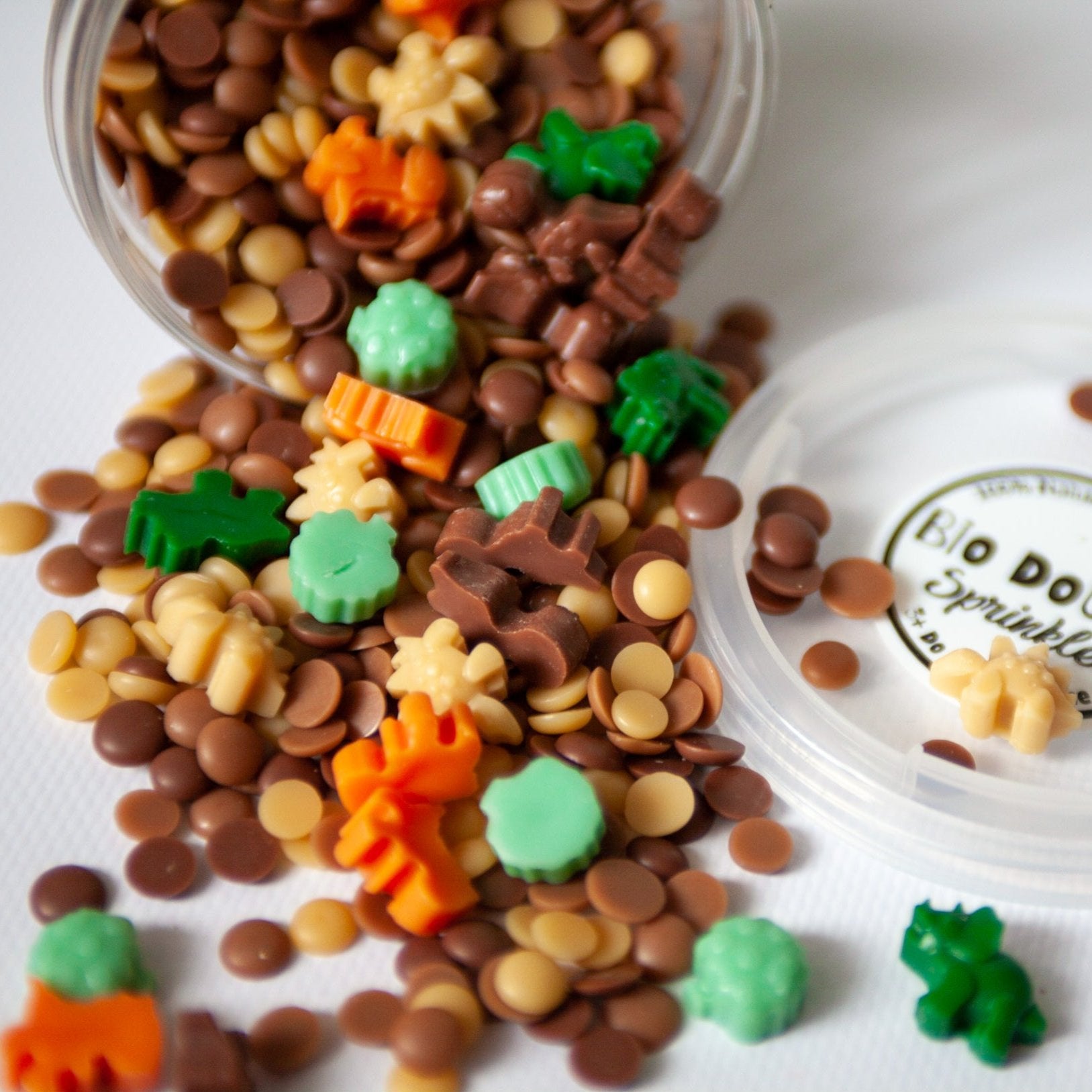 Bio DoUgh Sprinkles — Age Of Dinosaurs - All Natural, Eco-Friendly, Kids Dough Sprinkles for Sensory Play