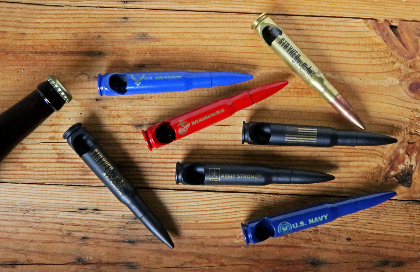 US Military .50 Caliber Bullet Bottle Opener